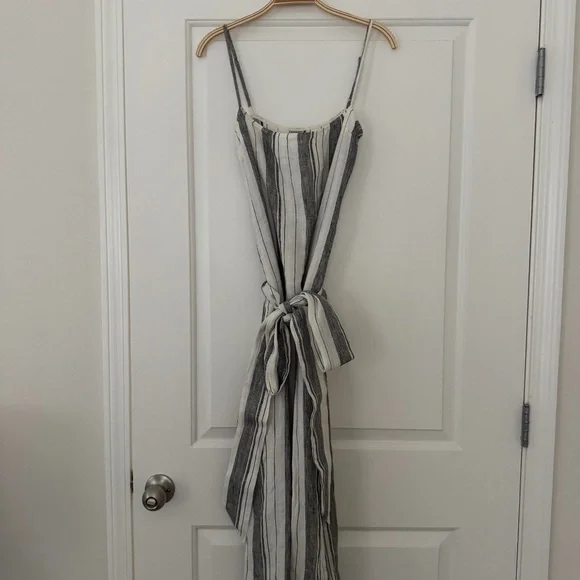 Reformation striped pineapple dress ASO Meghan Markle - Picture 3 of 10